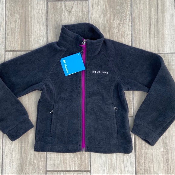 Columbia NWT Kids Fleece Jacket Size XXS (4/5) - Picture 2 of 10
